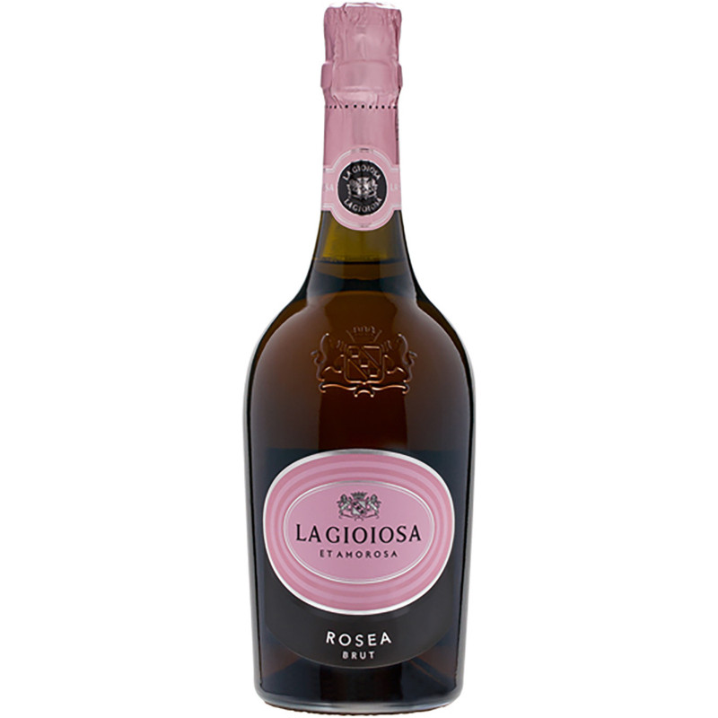 Вино игристое La Gioiosa Rosea розовое брют 11%, 750мл