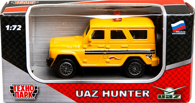 Машина спецслужб Технопарк УАЗ Hunter 177452 — фото 8