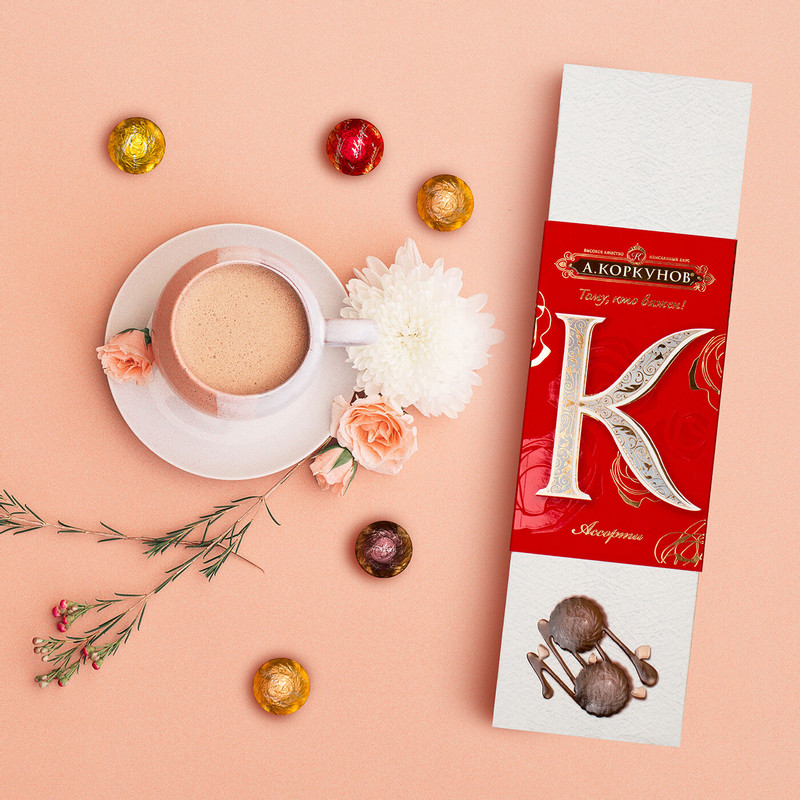 Набор конфет Коркунов шоколадные ассорти, 256г — фото 2