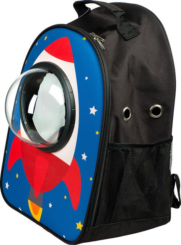 Рюкзак-переноска для животных Triol Ракета, 450x320x230мм — фото 7