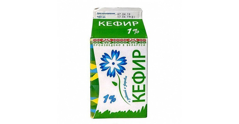 Кефир Витебское Молоко 1%, 500мл