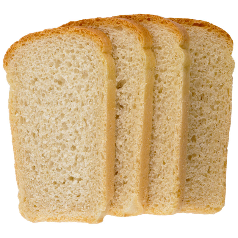 Хлеб Домодедовский Хлебозавод белый формовой нарезка высший сорт, 520г — фото 1