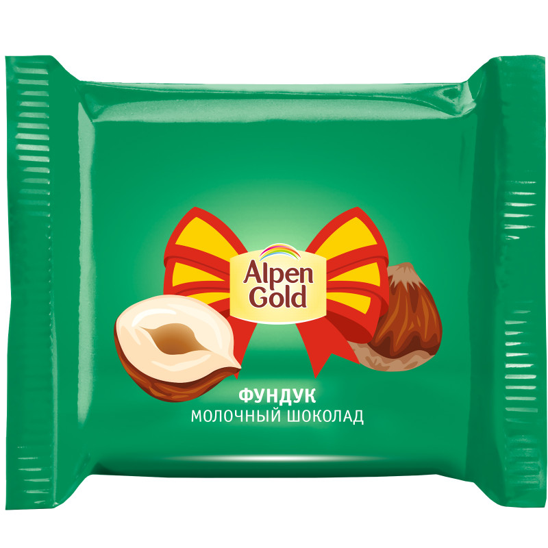 Набор шоколада Alpen Gold молочного, 160г — фото 3