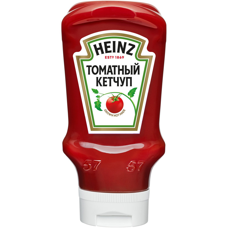 Кетчуп Heinz Томатный, 460г — фото 6