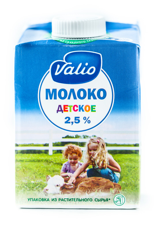 Молоко Viola UHT с 3 лет 2.5%, 500мл — фото 1