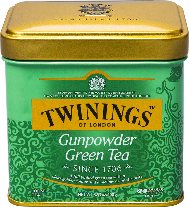 Чай Twinings Gunpowder зелёный, 100г — фото 1