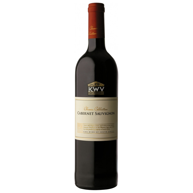 Вино KWV Classic Collection Cabernet Sauvignon красное сухое 14%, 750мл
