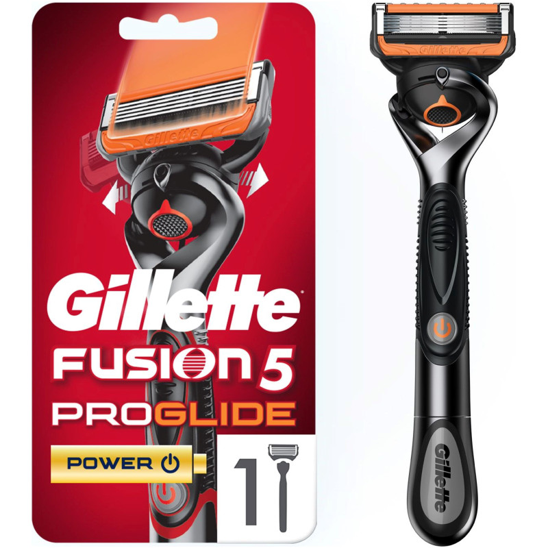 Бритва безопасная Gillette Fusion ProGlide Flexball Power со сменными кассетами — фото 1