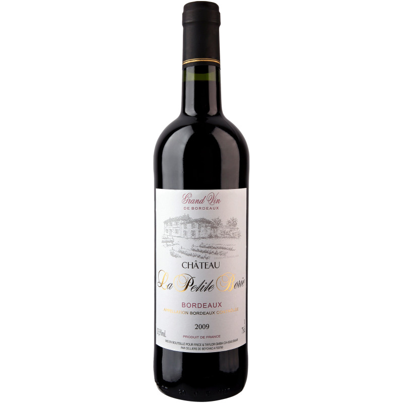 Вино Grand Vin de Gironde Chateau La Petite Borie Bordeaux AOC красное сухое 13%, 750мл