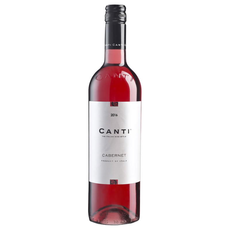 Вино Canti Каберне Розато столовое розовое полусухое 11.5%, 750мл