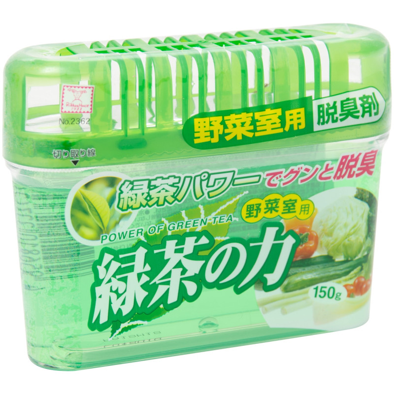Поглотитель неприятных запахов для овощного отделения холодильника с экстрактом зеленого чая, 150г — фото 1