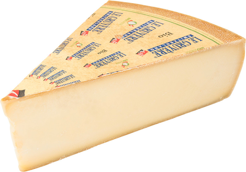 Сыр сычужный твёрдый Margot Fromages Грюйер био 49% — фото 1