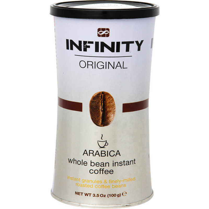 Кофе Infinity Original растворимый с добавлением молотого, 100г