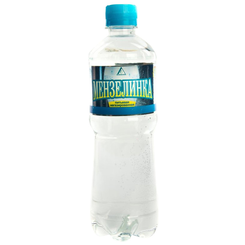 Вода Мензелинская артезианская питьевая 1 категории негазированная, 500мл