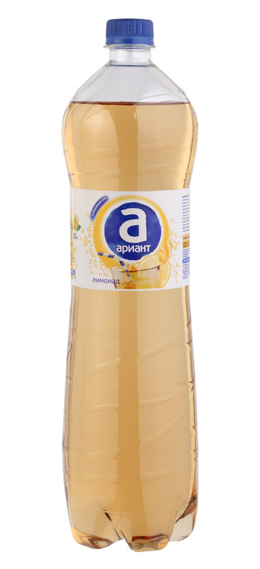 Напиток безалкогольный Ариант Лимонад газированный, 1.5л