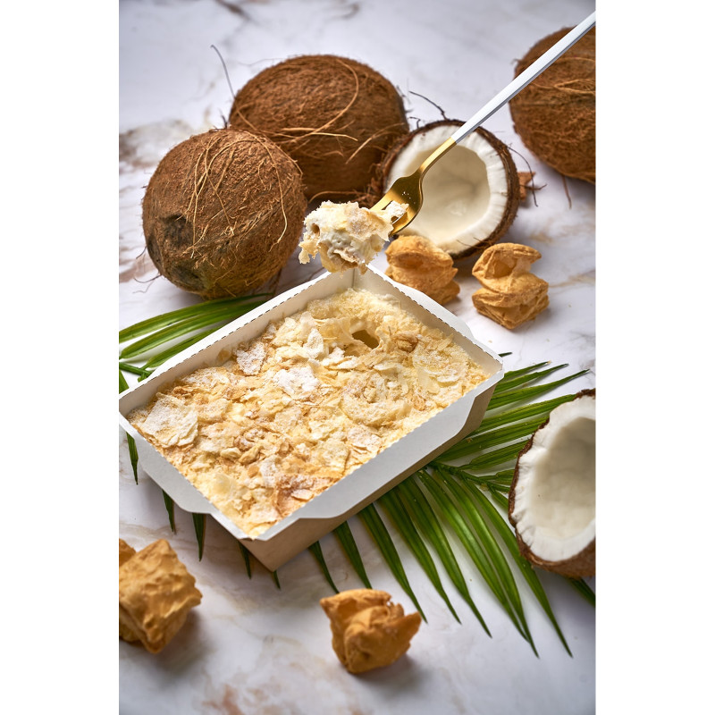 Десерт Наполеон на кокосовом молоке — фото 2