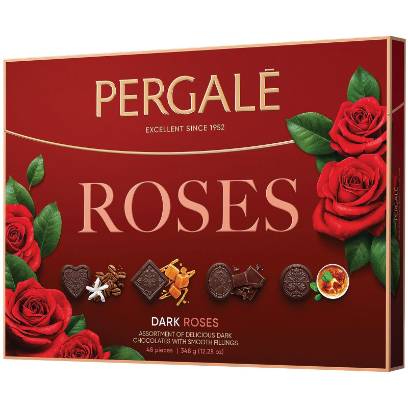 Набор конфет Pergale Розы, 348г