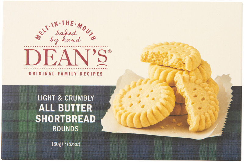 Печенье Deans All butter Shortbread Rounds сдобное, 160г — фото 3