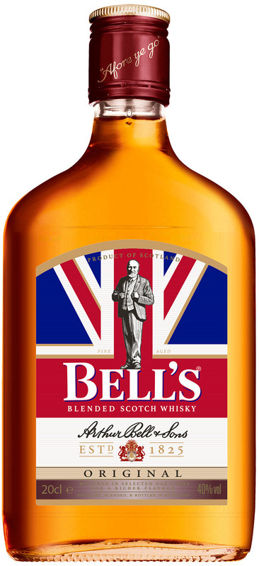 Виски Bells Ориджинал 40%, 200мл