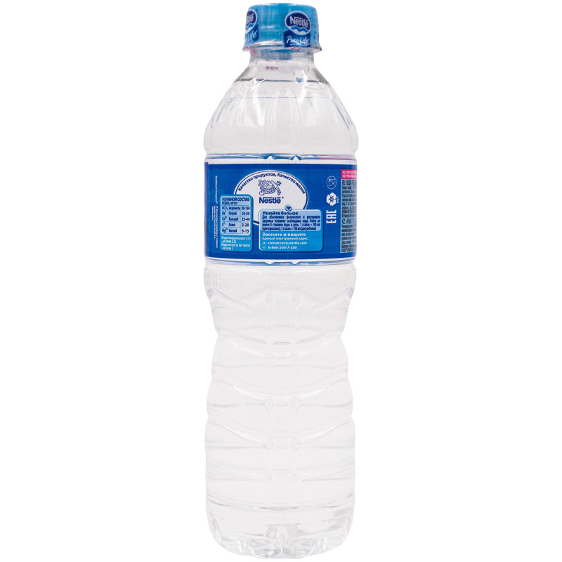 Вода Nestlé Pure Life питьевая негазированная, 500мл — фото 2