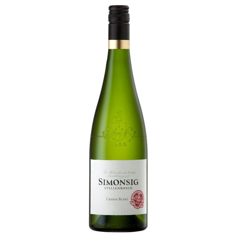 Вино Simonsig Chenin Blanc белое сухое 14%, 750мл