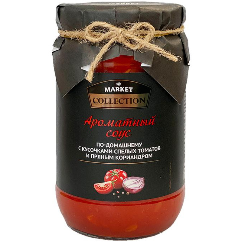 Соус томатный Ароматный по-домашнему Market Collection, 370мл — фото 4