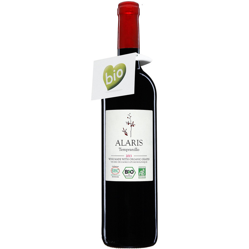 Вино Alaris Tempranillo La Mancha DO красное сухое 13.5%, 750мл
