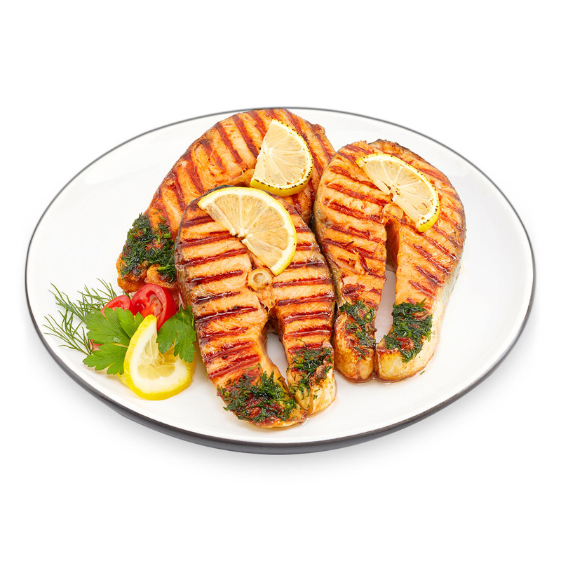 Жареная семга - Пошаговый рецепт с фото | Блюда из рыбы и морепродуктов
