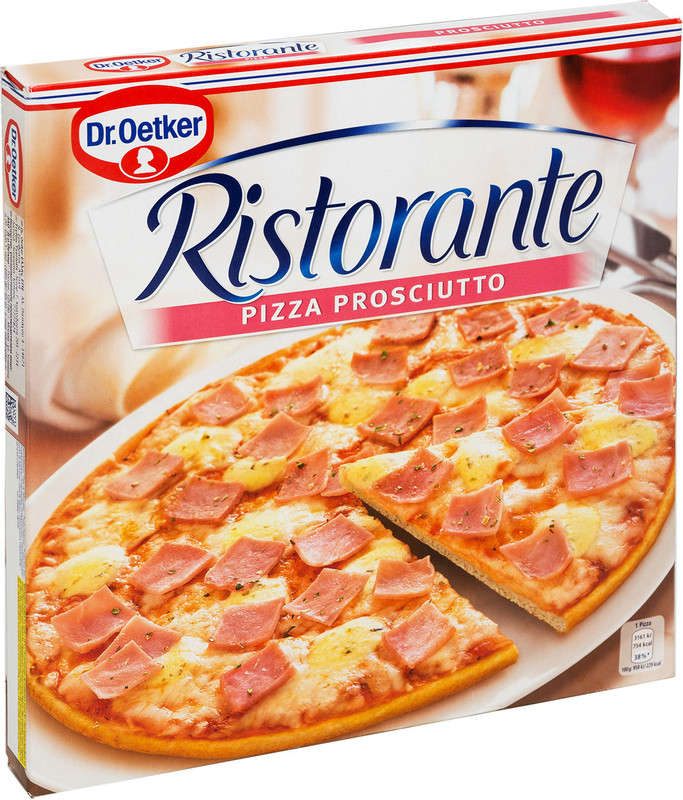 Пицца Dr.Oetker Ristorante с ветчиной, 330г — фото 2