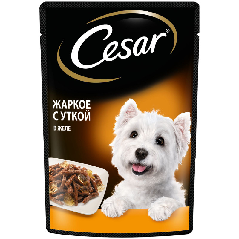 Корм Cesar жаркое с уткой для собак, 100г