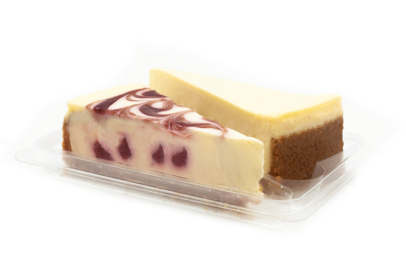 Чизкейк Cheesecake CLub Дуэт Сливочный и Малиновый замороженный, 200г — фото 1