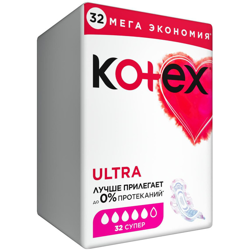 Прокладки Kotex Ultra супер, 32шт — фото 2