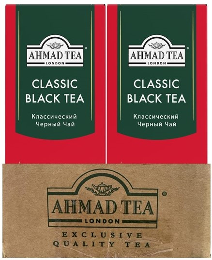 Чай Ahmad Tea Классический чёрный в пакетиках, 25х2г — фото 12