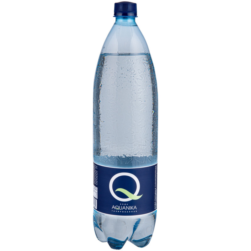Вода Aquanika питьевая газированная, 1.5л