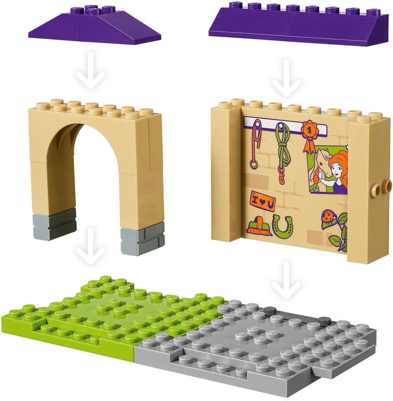 Конструктор Lego Конюшня для жеребят Мии 41361 — фото 5