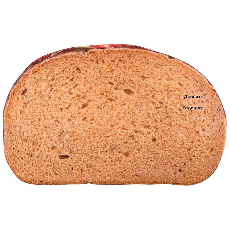 Хлеб Хлебное Местечко Рауда бездрожжевой томатный с прованскими травами, 270г — фото 1