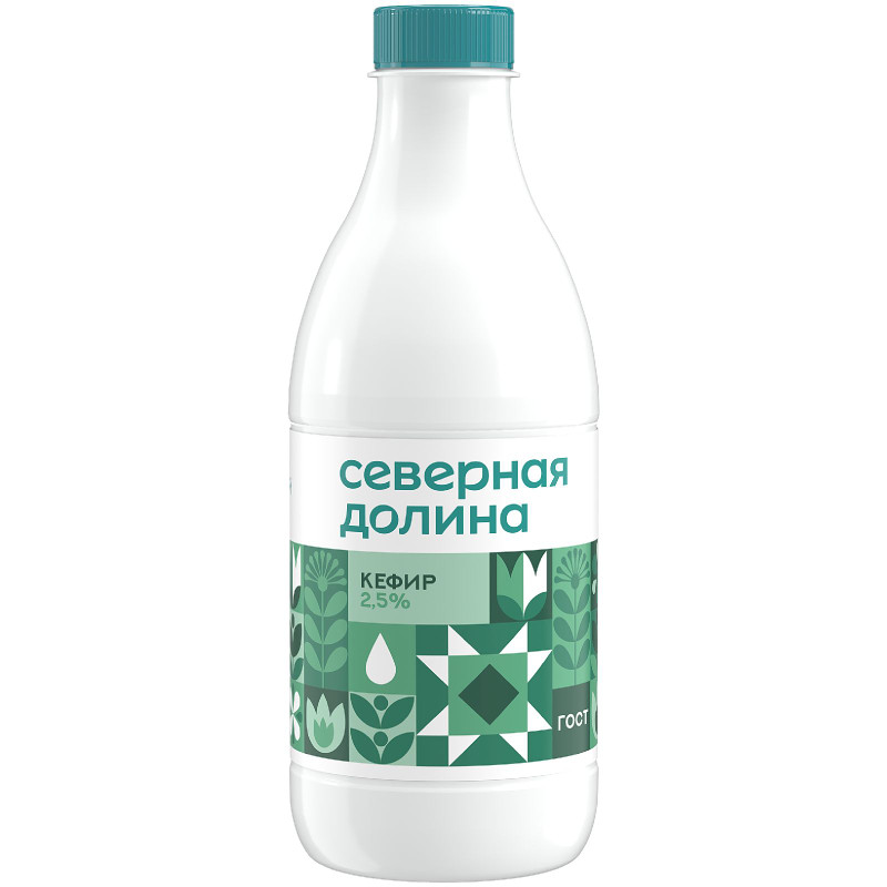 Кефир Северная Долина 2.5%, 920г