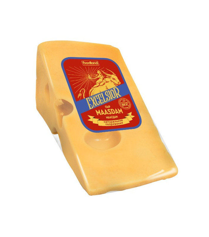 Сыр полутвёрдый Foodland Maasdam 45%