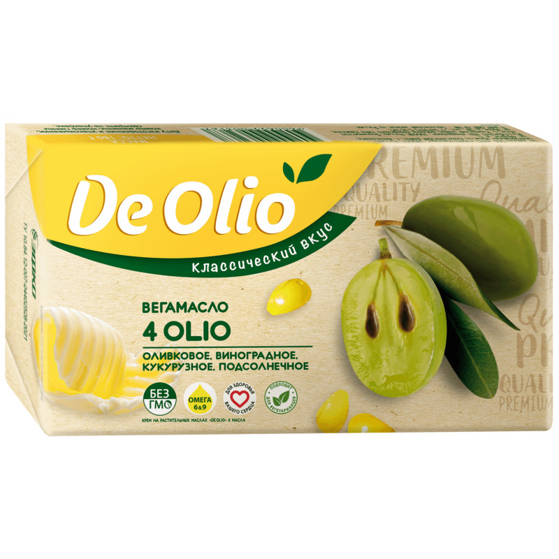Крем De Olio 4 масла 72.5%, 180г - купить с доставкой в Москве в Перекрёстке