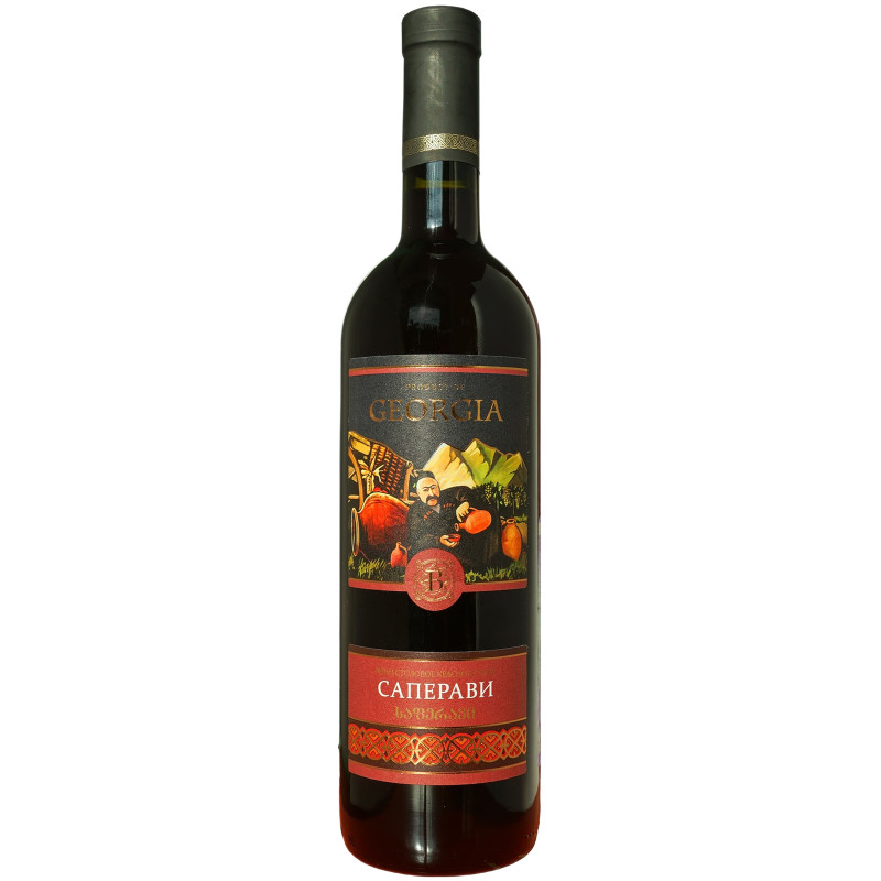 Вино Batono Саперави красное сухое, 750мл