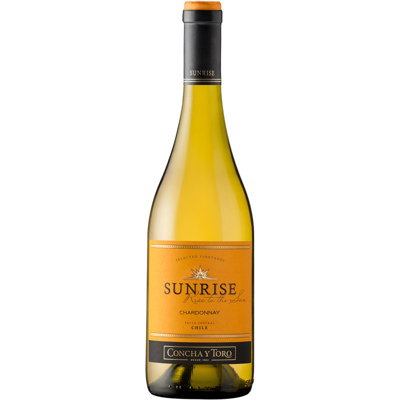 Вино Sunrise Chardonnay белое полусухое 13%, 750мл