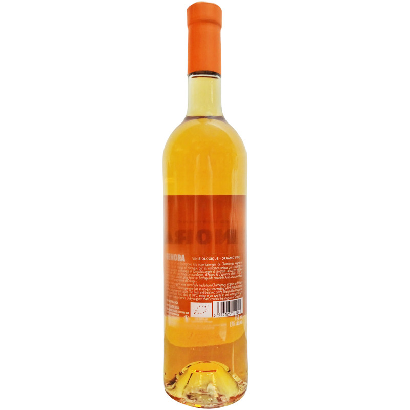 Вино Genora Vin Orange ординарное белое сухое, 750мл — фото 1