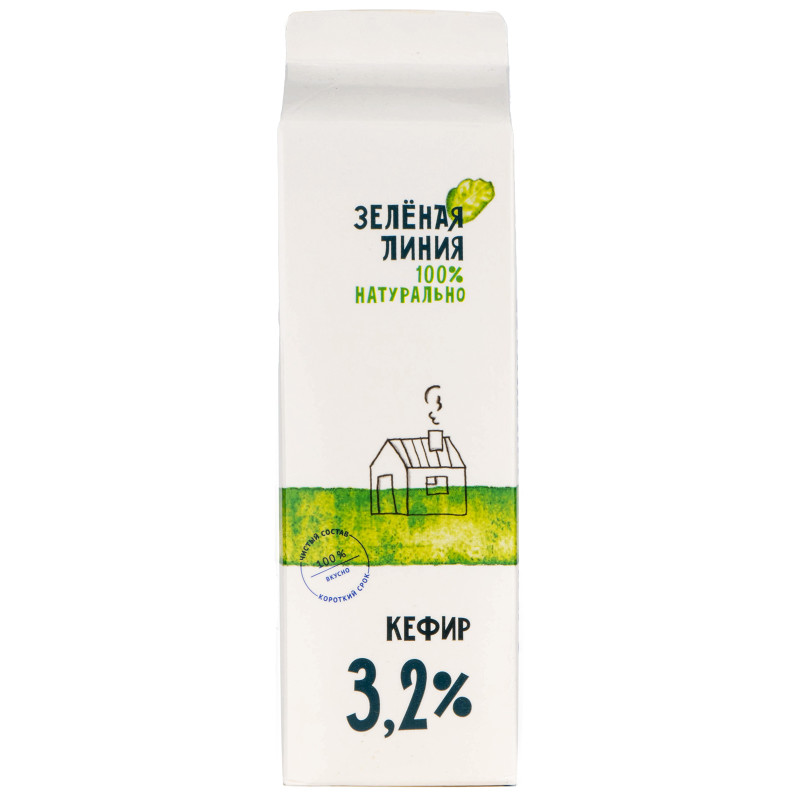 Кефир 3.2% Зелёная Линия, 1л