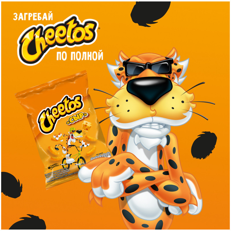 Кукурузные снеки Cheetos Сыр, 85г — фото 3