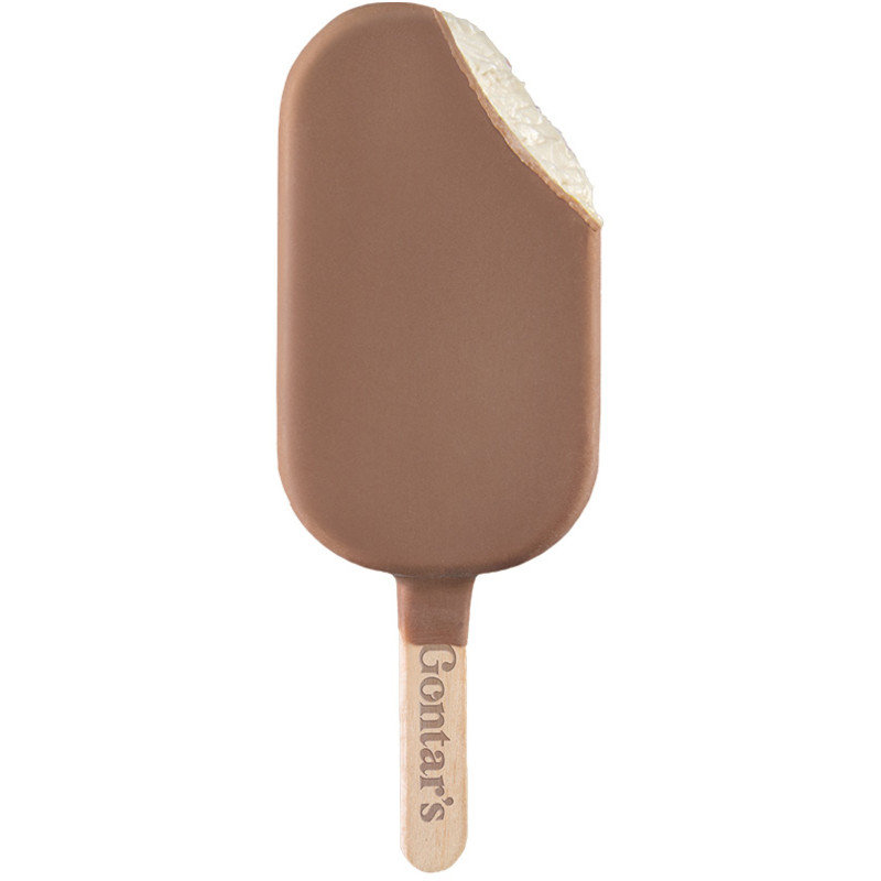 Мороженое GONTARS Гуанабана сливочное с гуанабаной в шоколадной глазури с растительным жиром эскимо 20%, 83г — фото 1