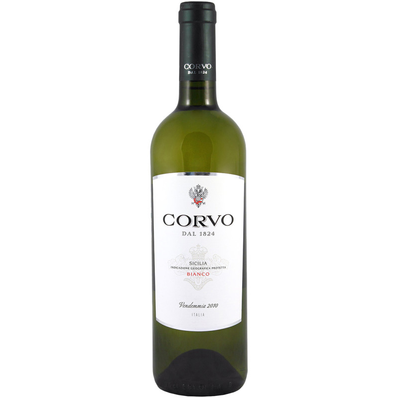 Вино Corvo Бьянко белое сухое 11.5%, 750мл