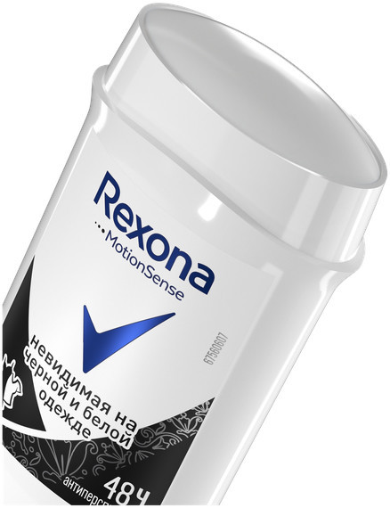 Антиперспирант Rexona Невидимая на чёрной и белой одежде стик, 40мл — фото 1