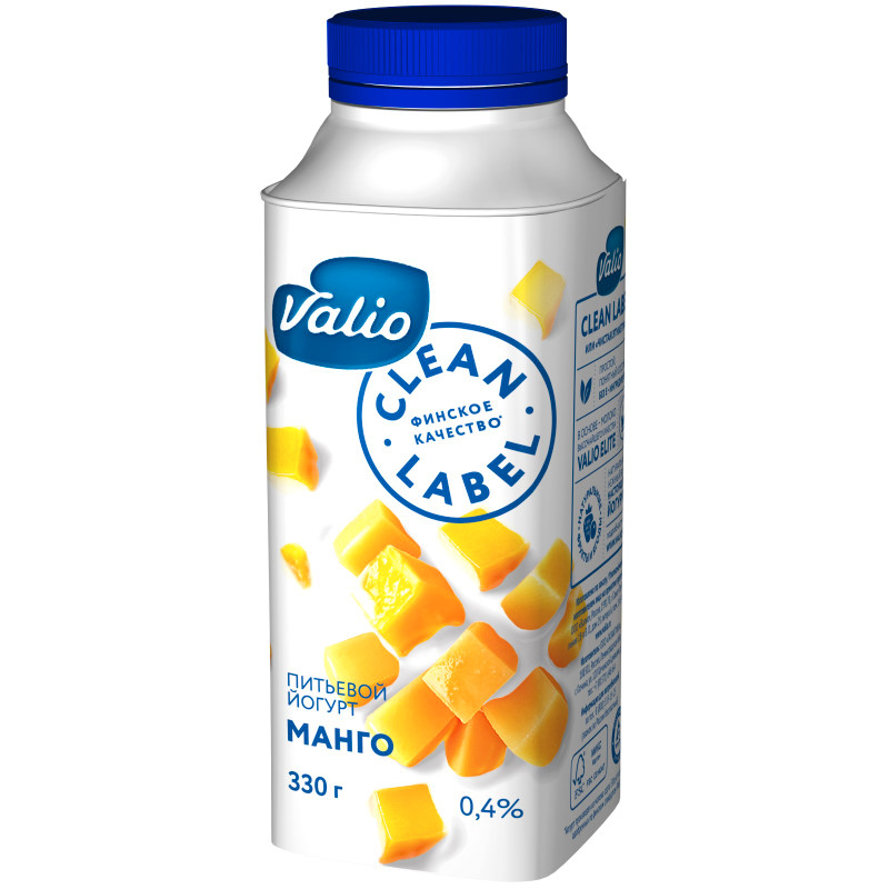 Йогурт Viola питьевой манго 0.4%, 330мл — фото 1