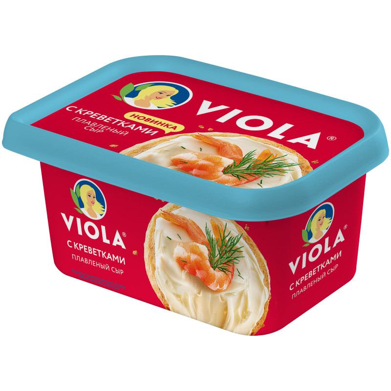 Сыр Viola Виола плавленый с креветками 35%, 400г — фото 2