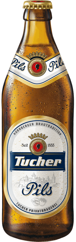 Пиво Tucher Pilsener светлое фильтрованное 5%, 500мл